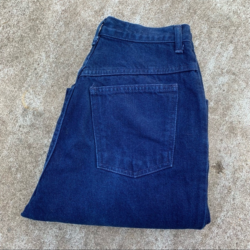 Marilyn Monroe | High Rise Zip Straight Leg Blue Denim Jeans 11/12